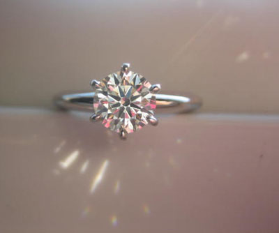 Diamond Solitaire Engagement Ring